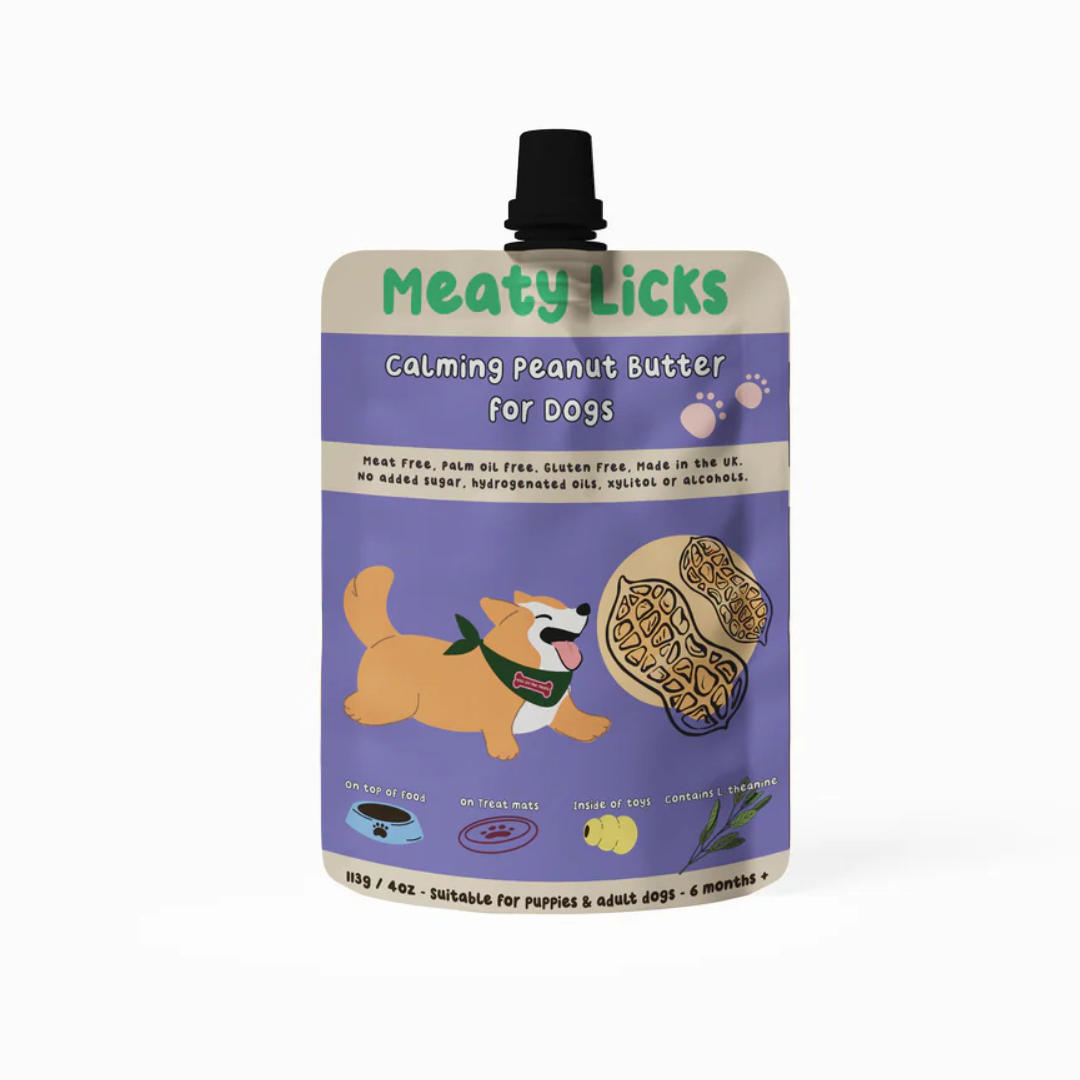 Meaty Licks Peanut Butter Pouch