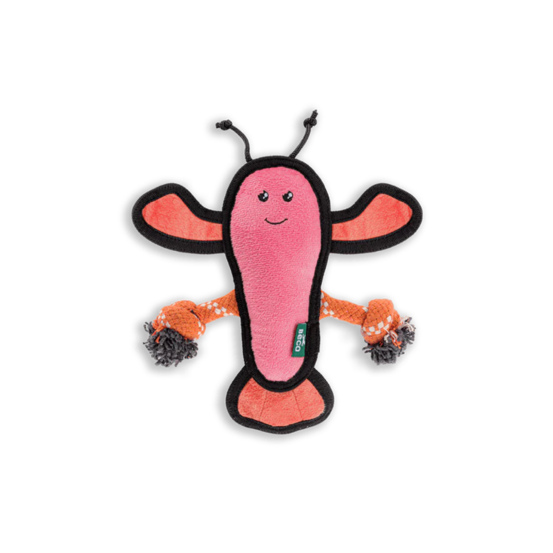 Beco Plush Rope Lobster Toy