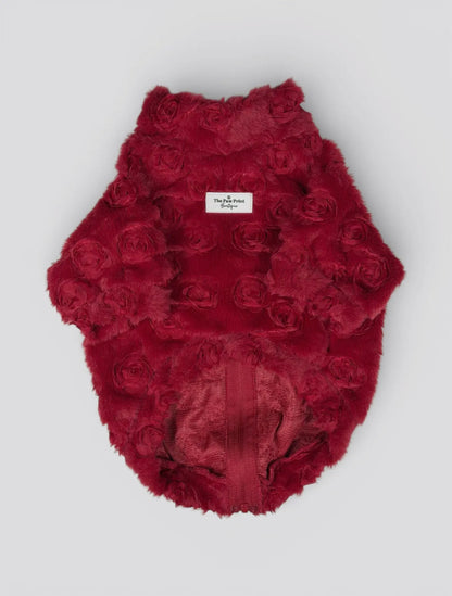 The Roses Fleece - Red