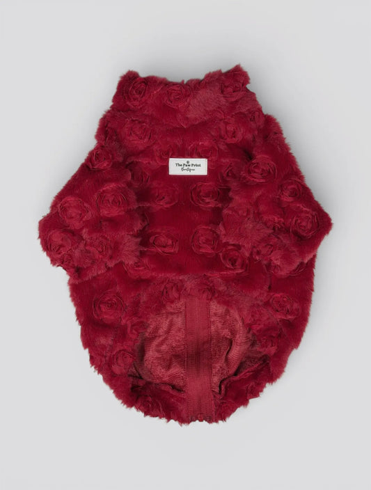 The Roses Fleece - Red