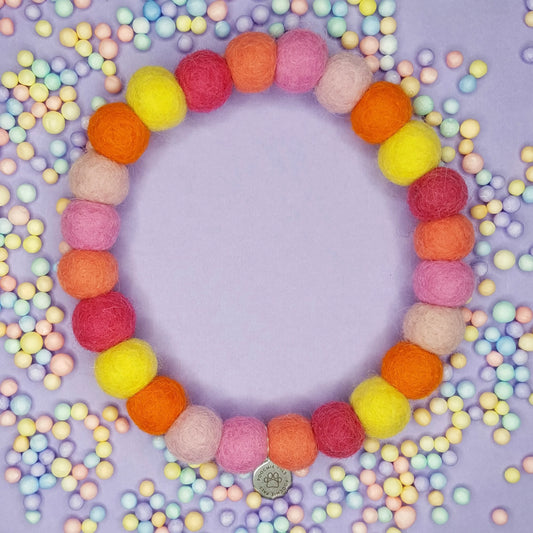 Pom Pom Necklace