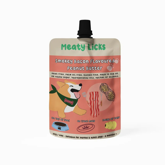 Meaty Licks Peanut Butter Pouch