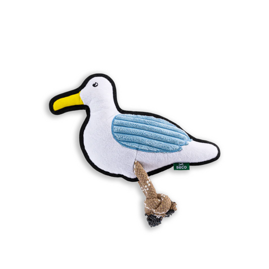 Beco Plush Rope Seagull Toy