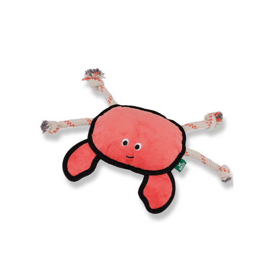 Beco Plush Rope Crab Toy