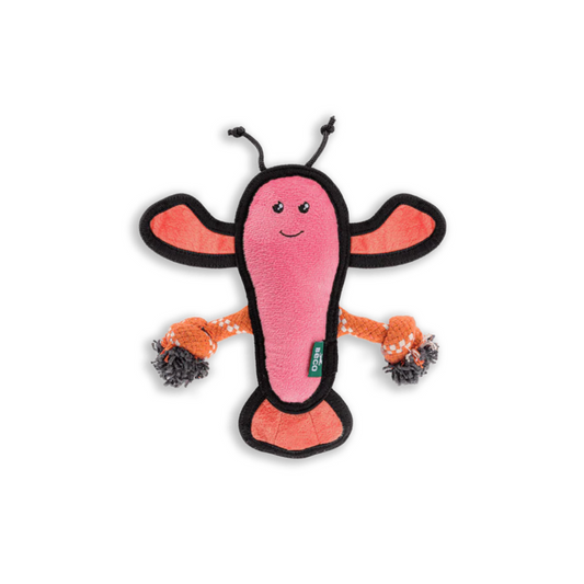 Beco Plush Rope Lobster Toy